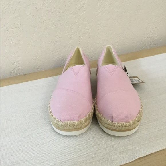 NEW TOMS Alpargata Platform Rope size 6 pink - Picture 5 of 8